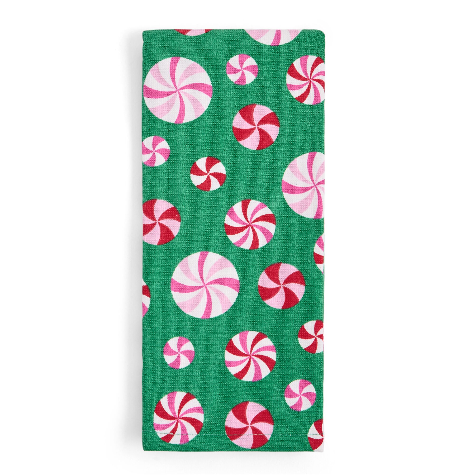 North Pole Trading Co. Peppermint 2-pc. Kitchen Towel Set