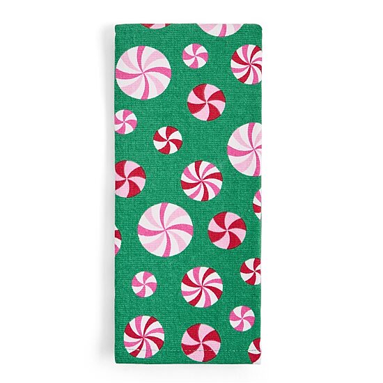 North Pole Trading Co. Peppermint 2-pc. Kitchen Towel Set