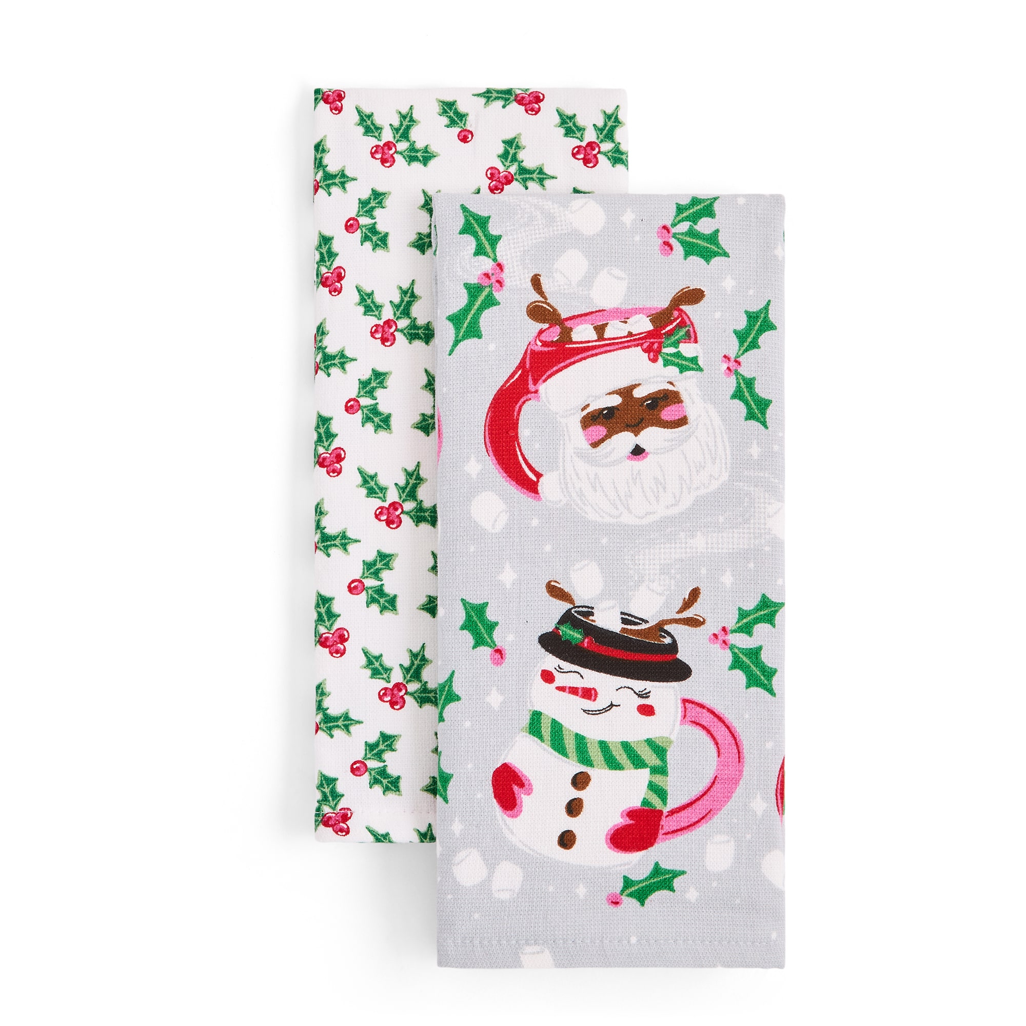 North Pole Trading Co. Marshmallow Moment 2-pc. Kitchen Towel Set