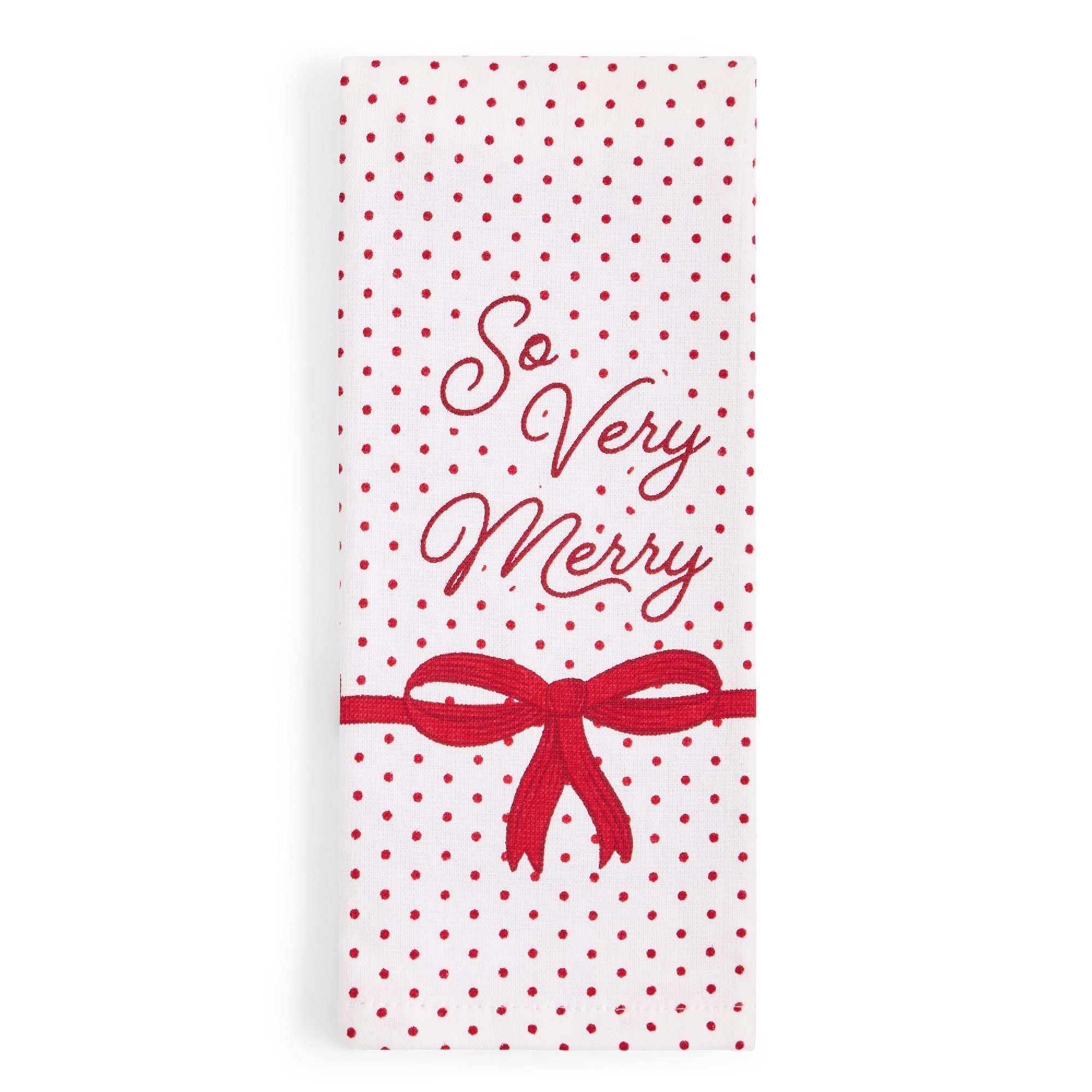 North Pole Trading Co. Holiday Bows 2-pc. Kitchen Towel Set