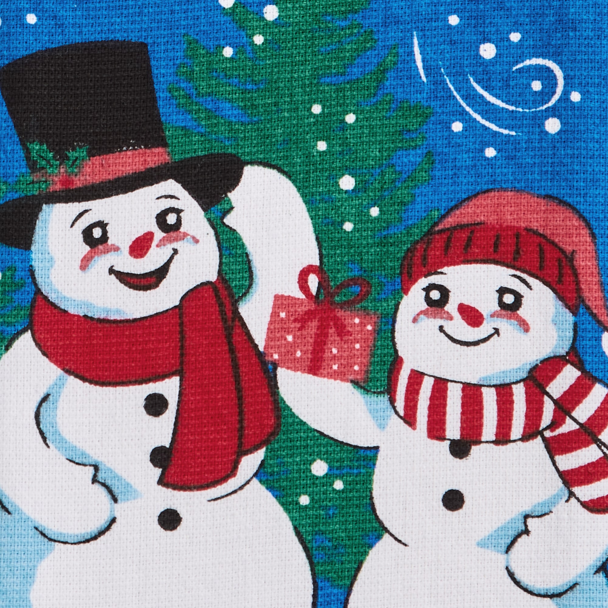 North Pole Trading Co. Snowmans Wish  2-pc. Kitchen Towel Set
