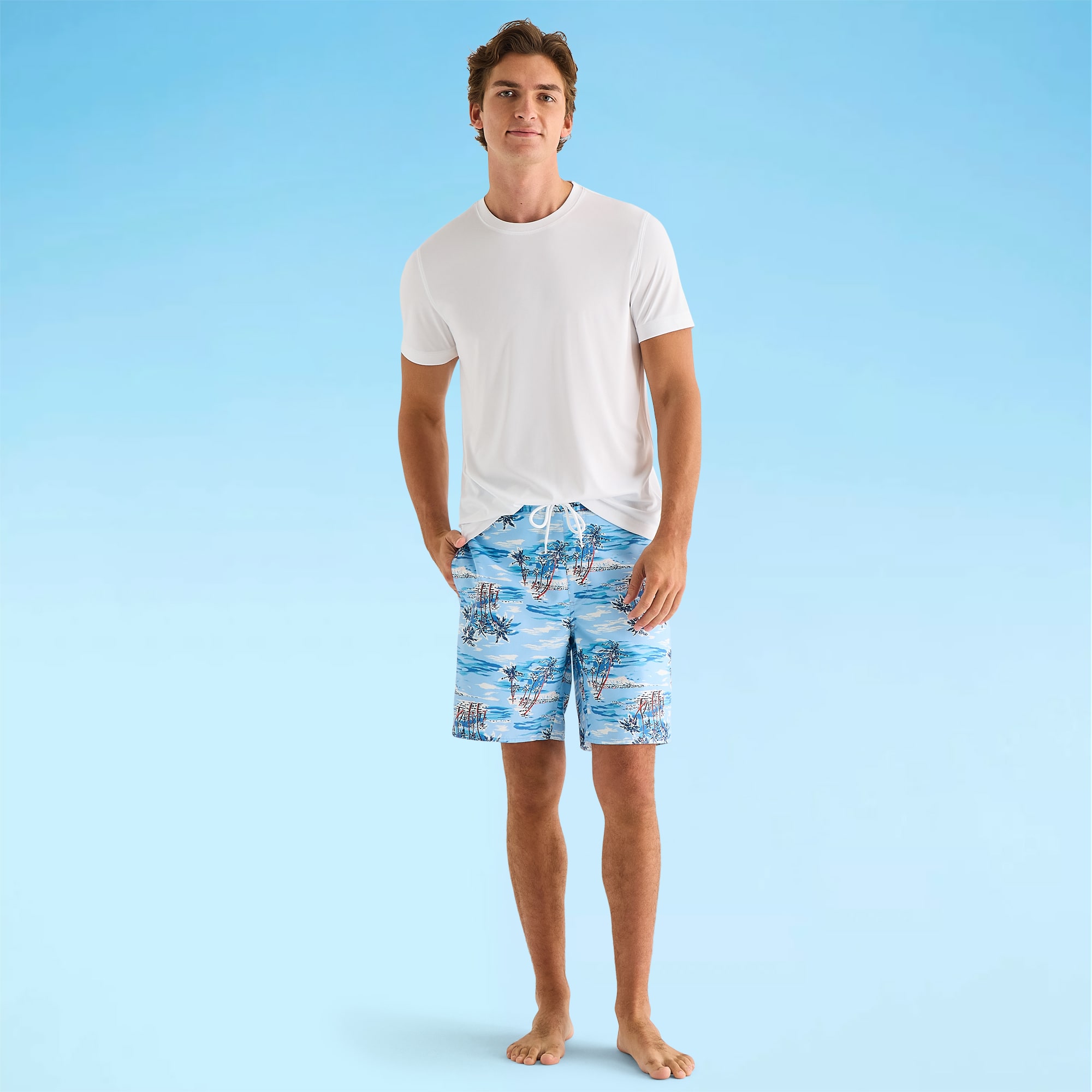 St. John's Bay Mens 9" Animal Board Shorts