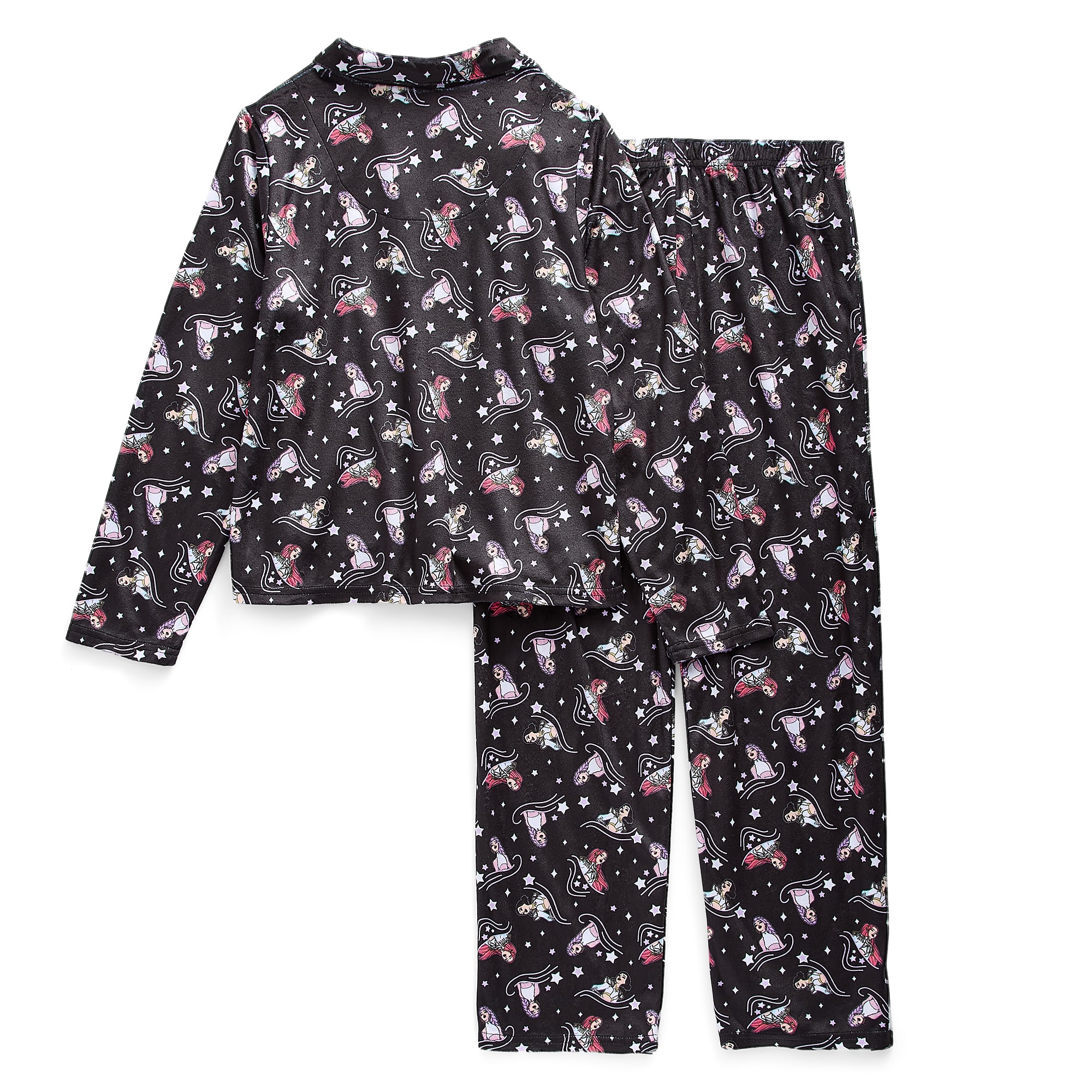 Little & Big Kid Girls KPOP Demon Hunters Crew Neck Long Sleeve -pc. Pajama Set