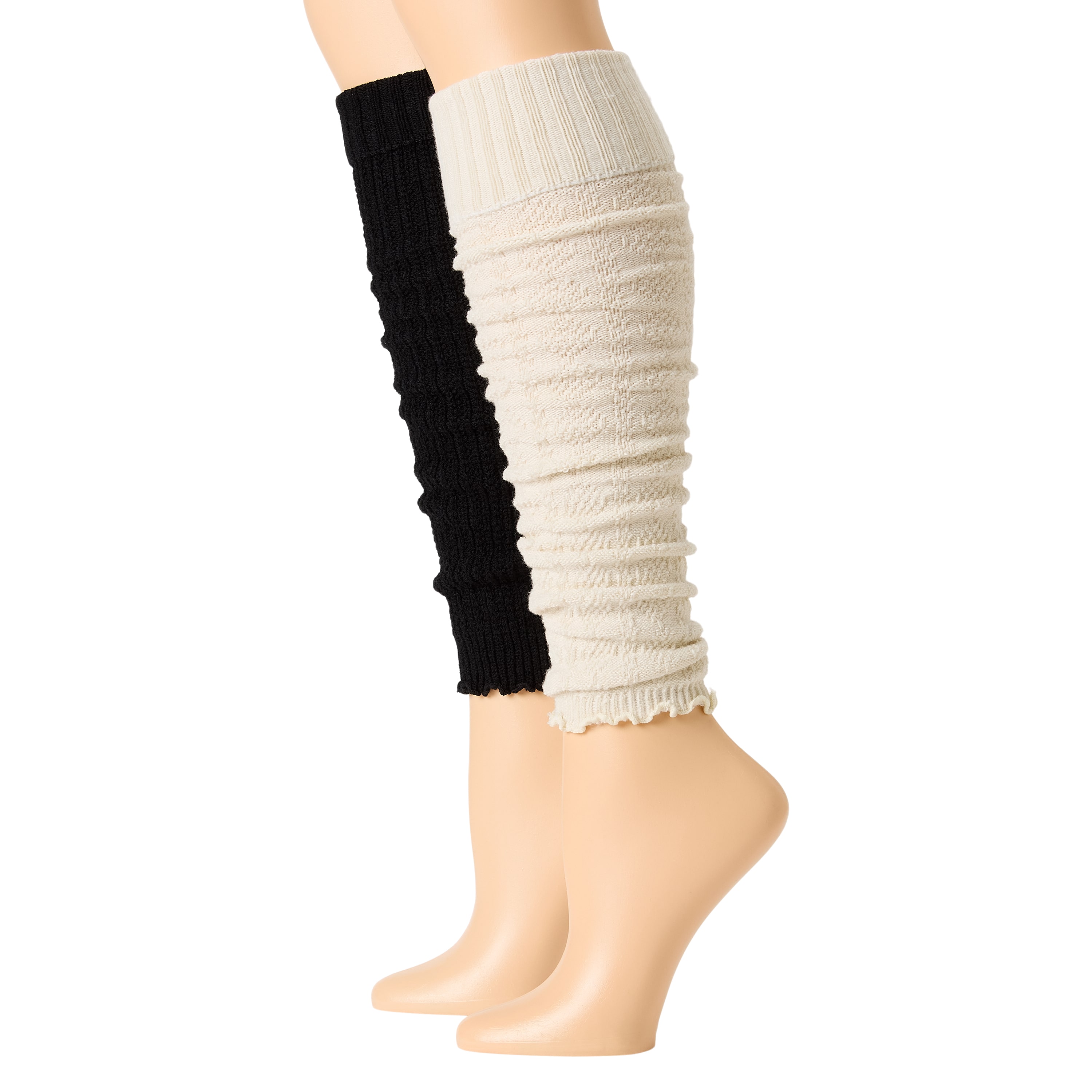 Mixit Womens 2 Pair Leg Warmers