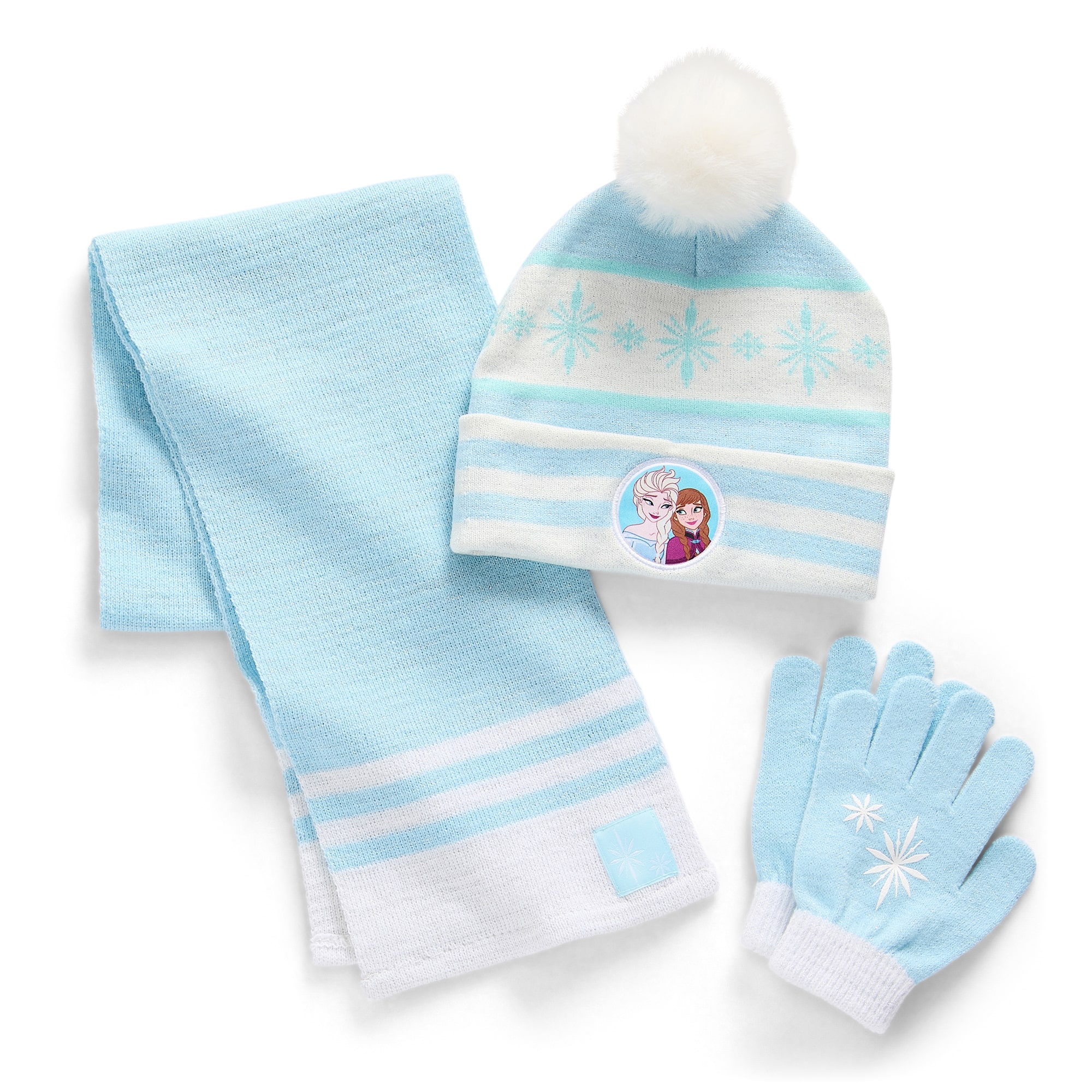 Disney Collection Big Kid Girls 3-pc. Frozen Cold Weather Set, Color ...
