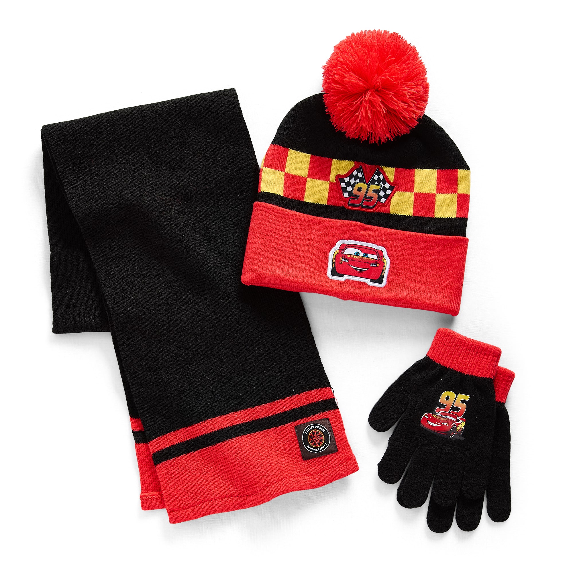 Disney Collection Big Kid Boys 3-pc. Cars Cold Weather Set