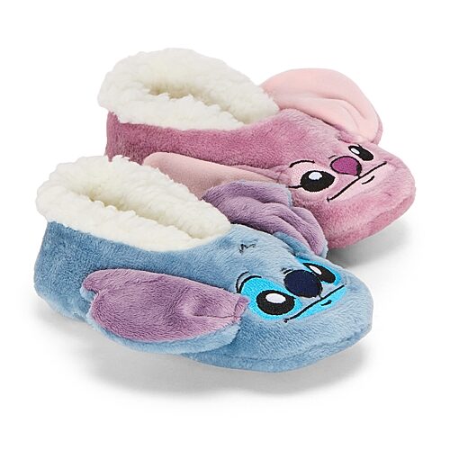 Disney Kids' Collection Girls Slip-on Slippers In Purple