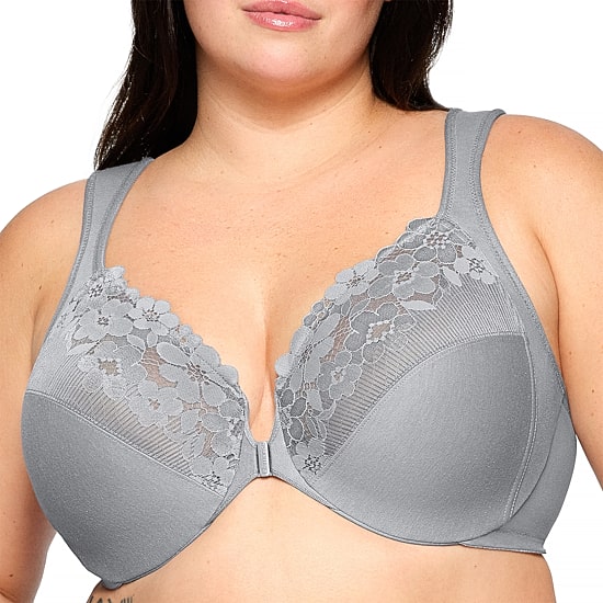 Glamorise Front-Close Cotton Wonderwire- 1241