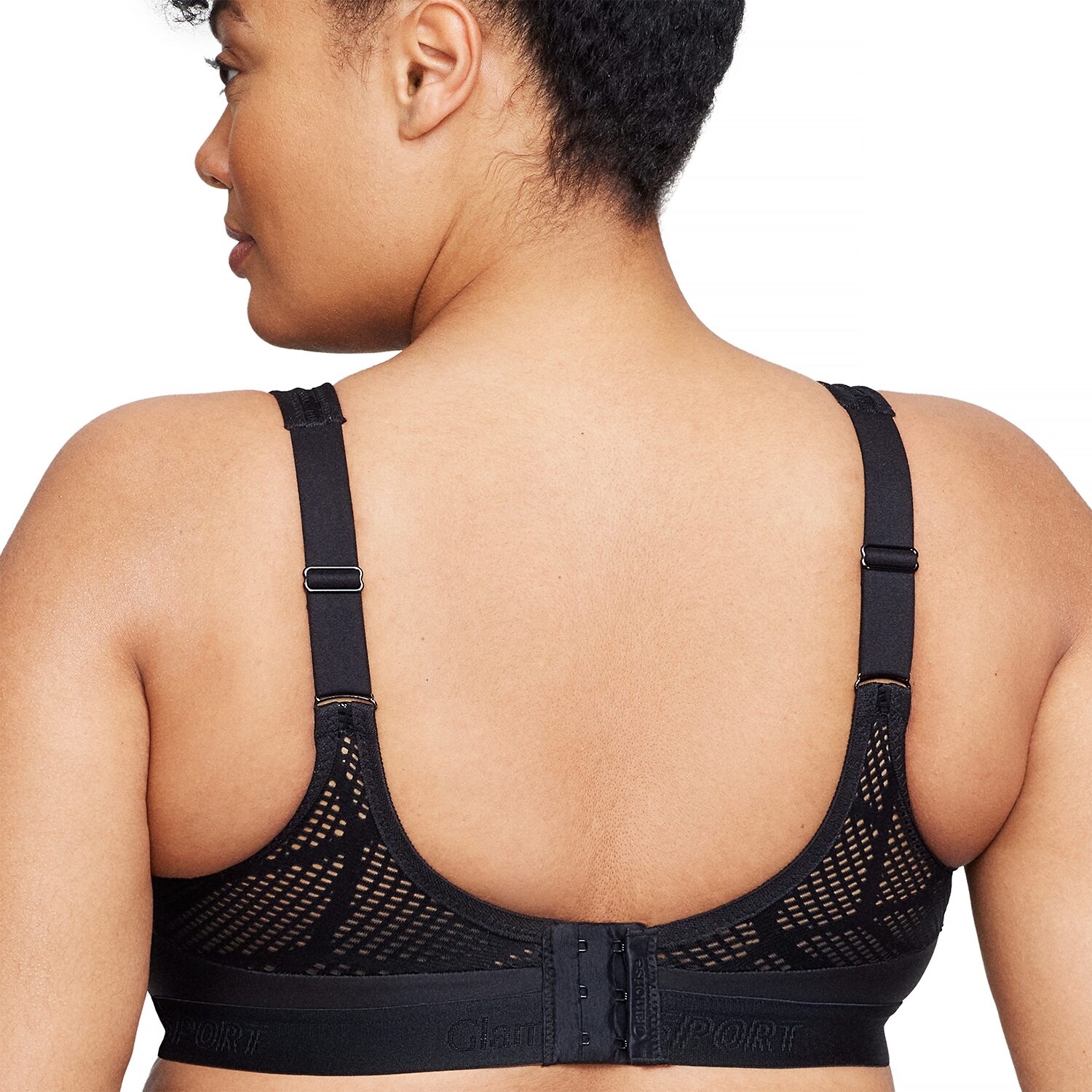 Glamorise No-Sweat Mesh Sports Wirefree Bra-1068