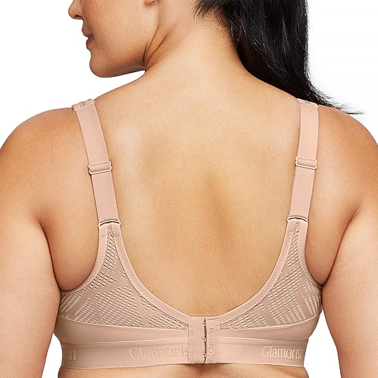 Glamorise No-Sweat Mesh Sports Wirefree Bra-1068