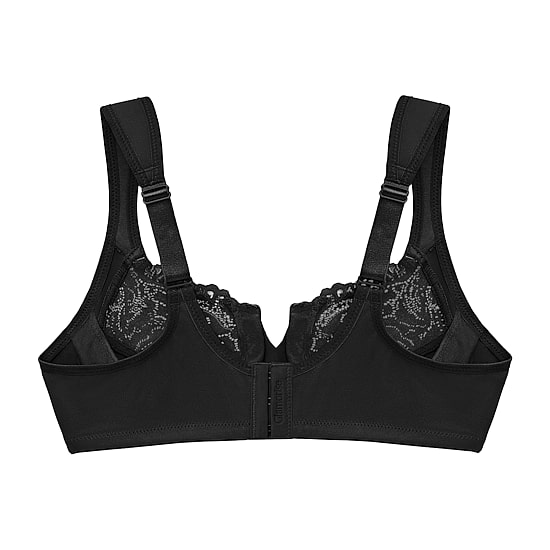 Glamorise Low Cut WonderWire® Lace Underwire Bra- 1240