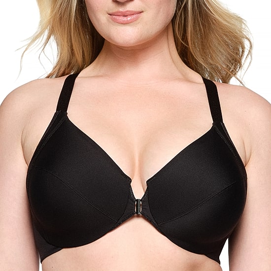 Glamorise Front-Closure Smoothing WonderWire® Underwire Bra-1247