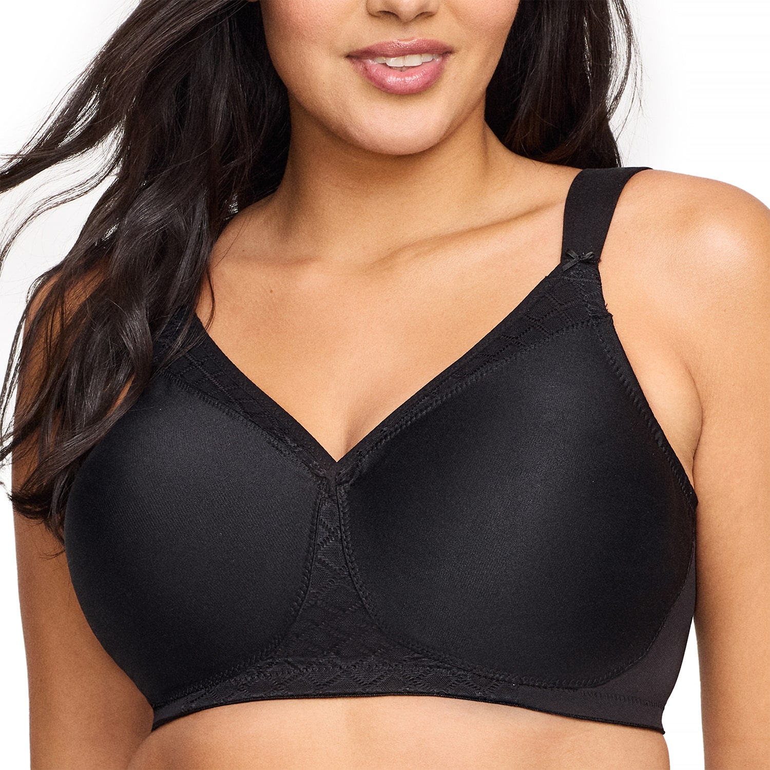 Glamorise MagicLift® Seamless T-Shirt Wirefree Bra-1080