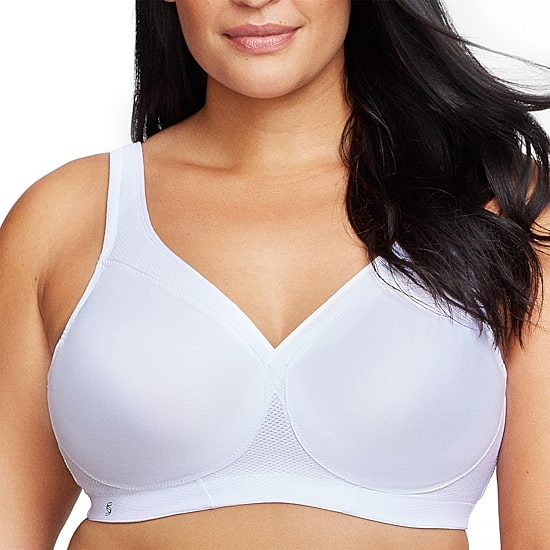 Glamorise Womens Seamless High Support Sports Wireless Sports Bra 1006
