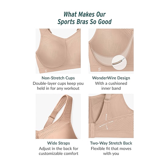 Glamorise High Impact Wonderwire® Sports Underwire Bra-9066