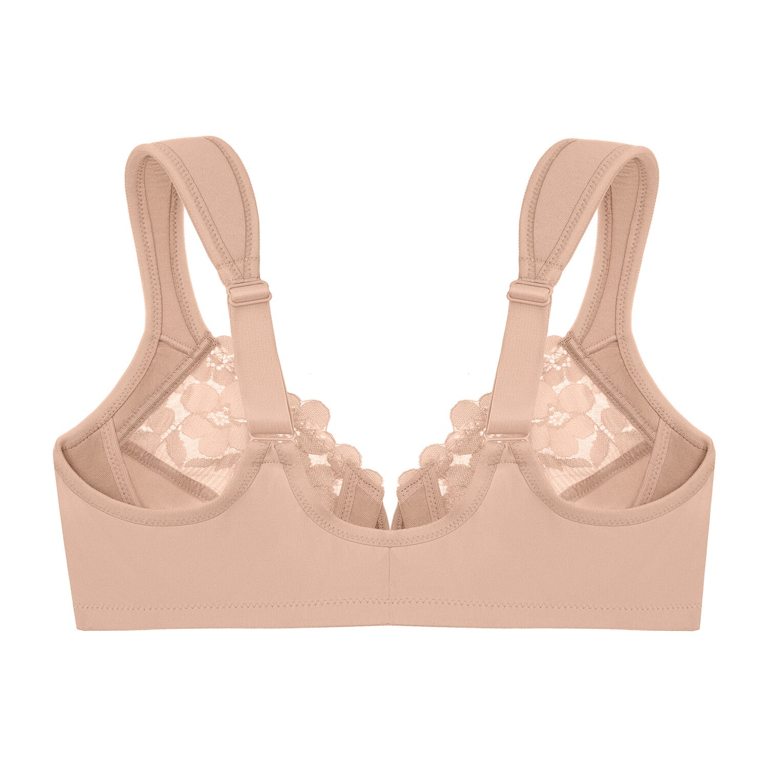Glamorise Front-Close Cotton Wonderwire- 1241