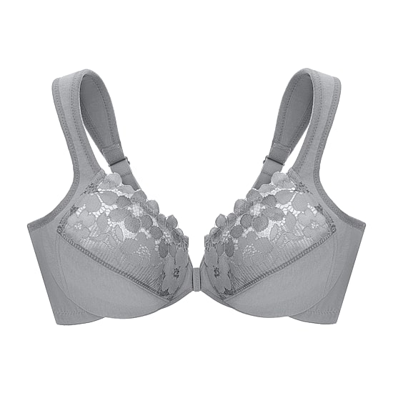 Glamorise Front-Close Cotton Wonderwire- 1241