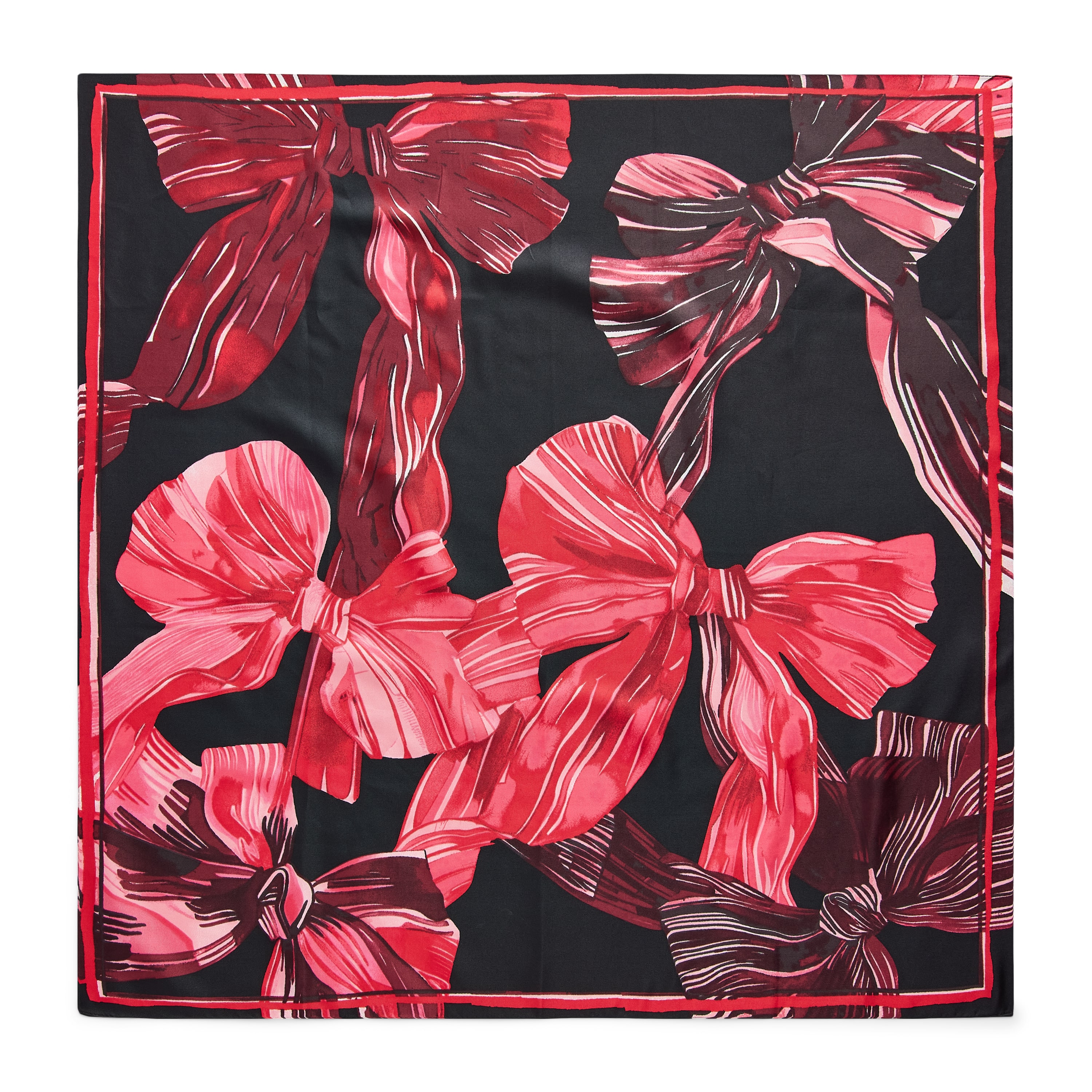 Jingle Ball Printed Square Scarf