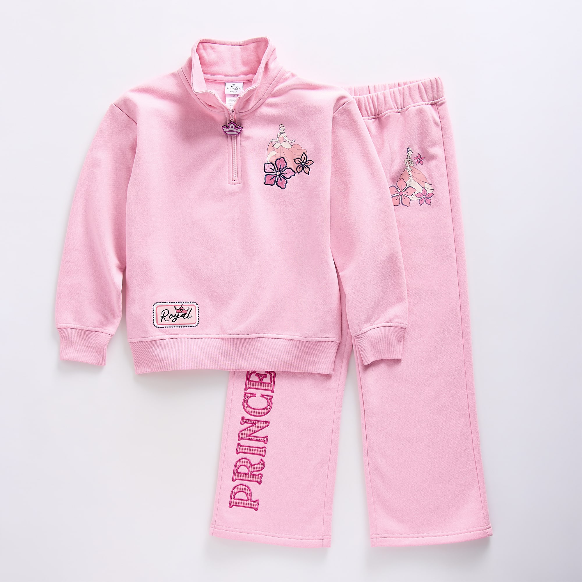 Disney Collection Little & Big Kid Girls Princess 2-pc. Pant Set