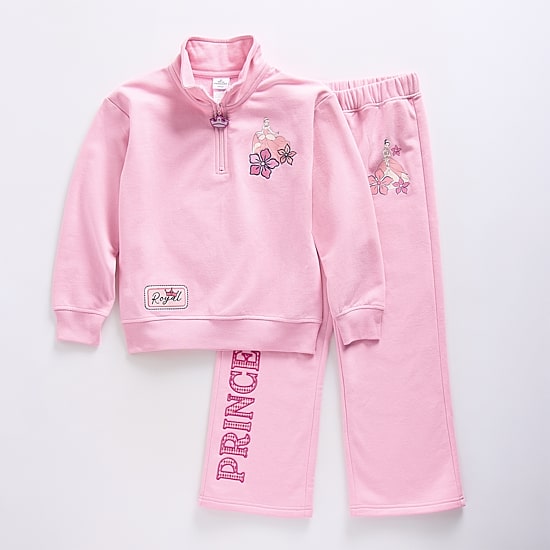 Disney Collection Little & Big Kid Girls Princess 2-pc. Pant Set