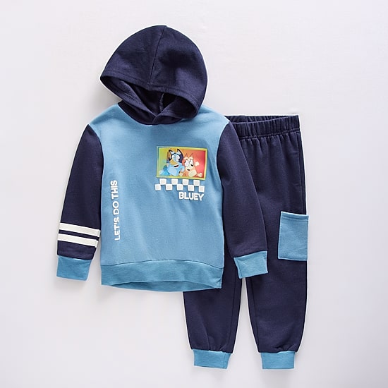 Toddler Boys Bluey Fleece 2-pc. Pant Set