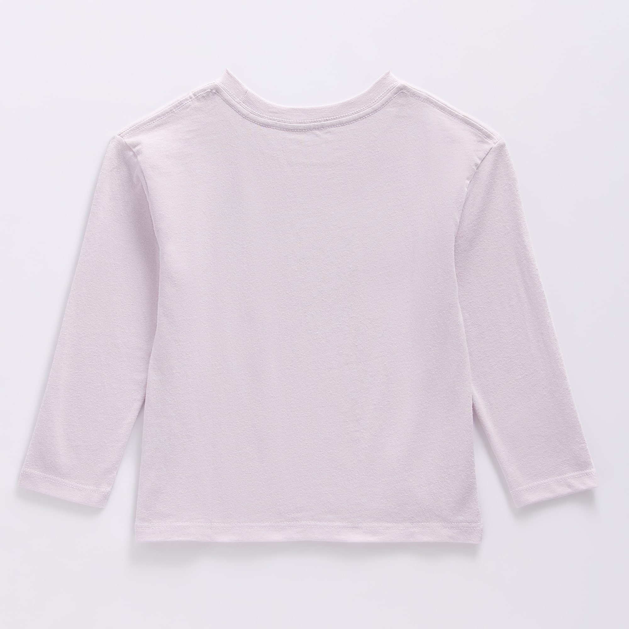 Toddler Girls Crew Neck Long Sleeve Regular Fit Minnie Mouse Graphic T-Shirt