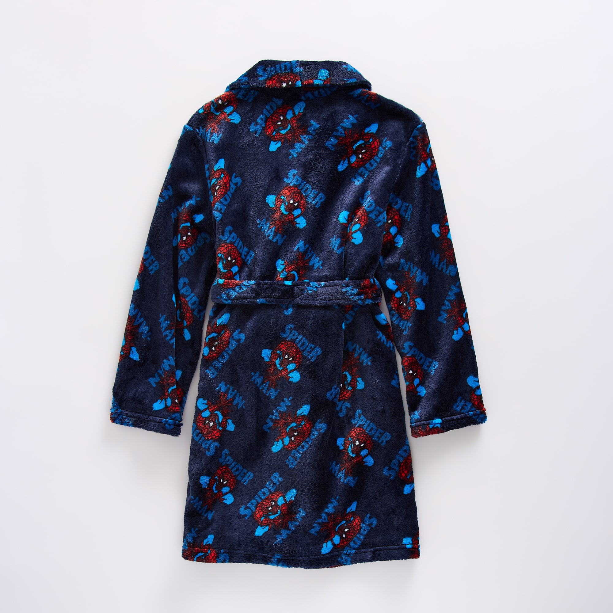 Disney Collection Little & Big Kid Boys Knee Length Marvel Spiderman Long Sleeve Robe