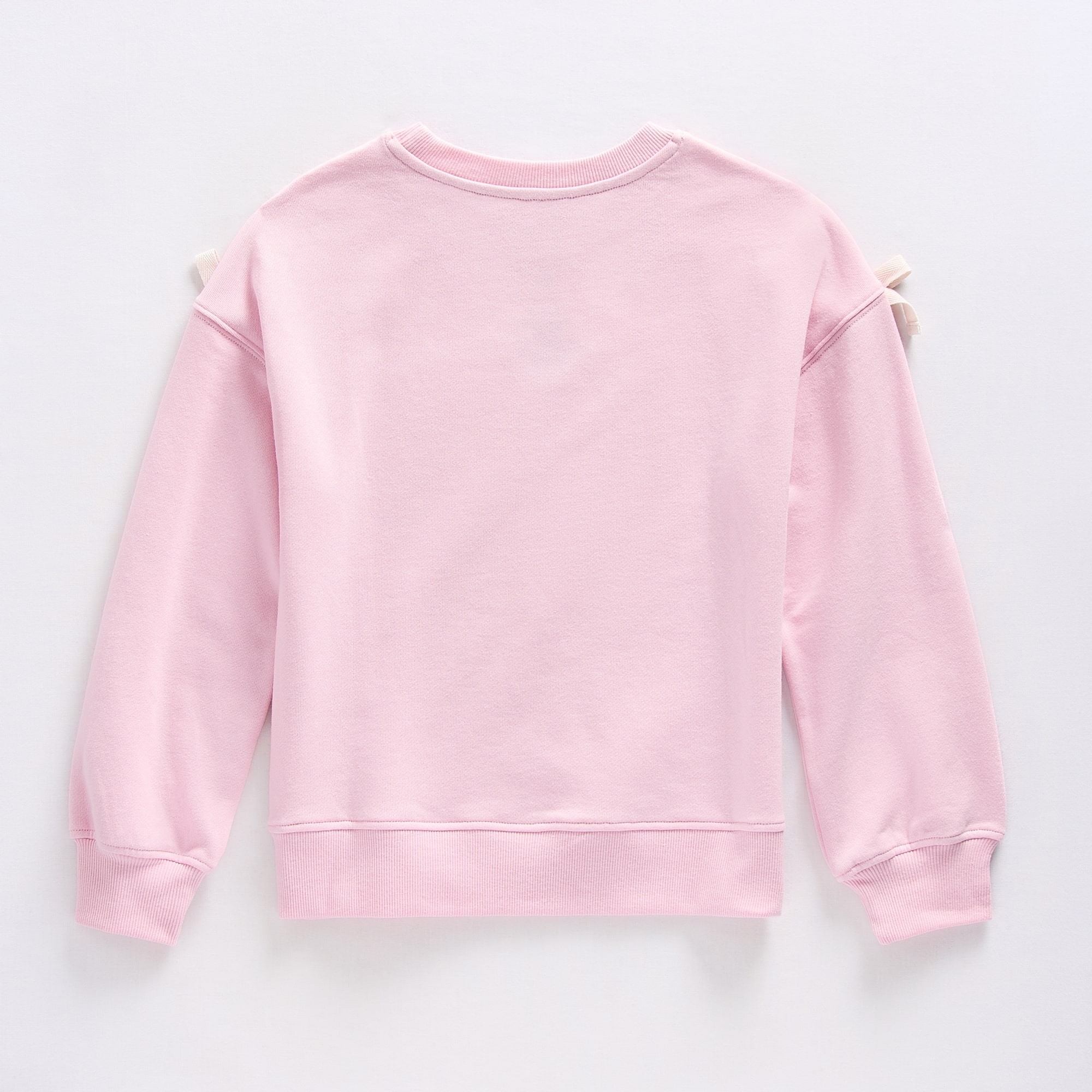 Little & Big Kid Girls Crew Neck Fleece Long Sleeve Hello Kitty Cinnamoroll Sweatshirt