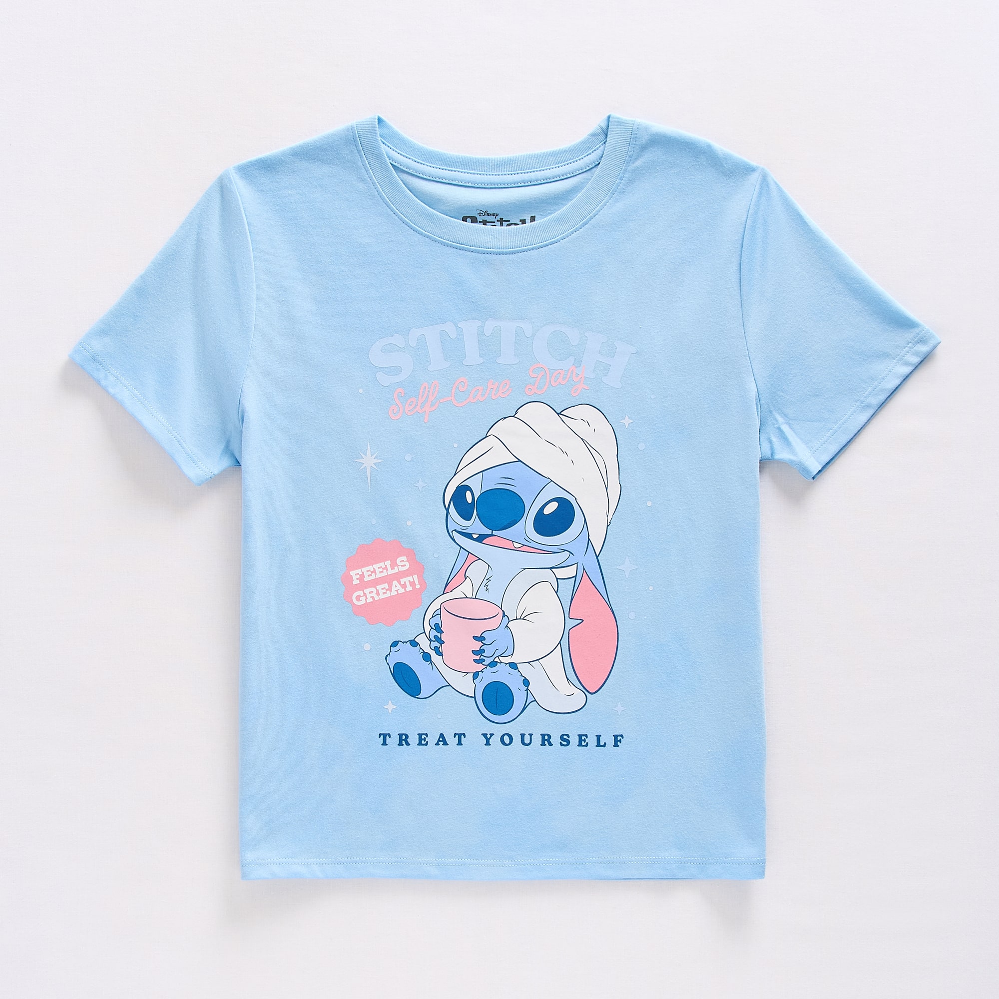 Little & Big Kid Girls Crew Neck Short Sleeve Regular Fit Graphic T-Shirt