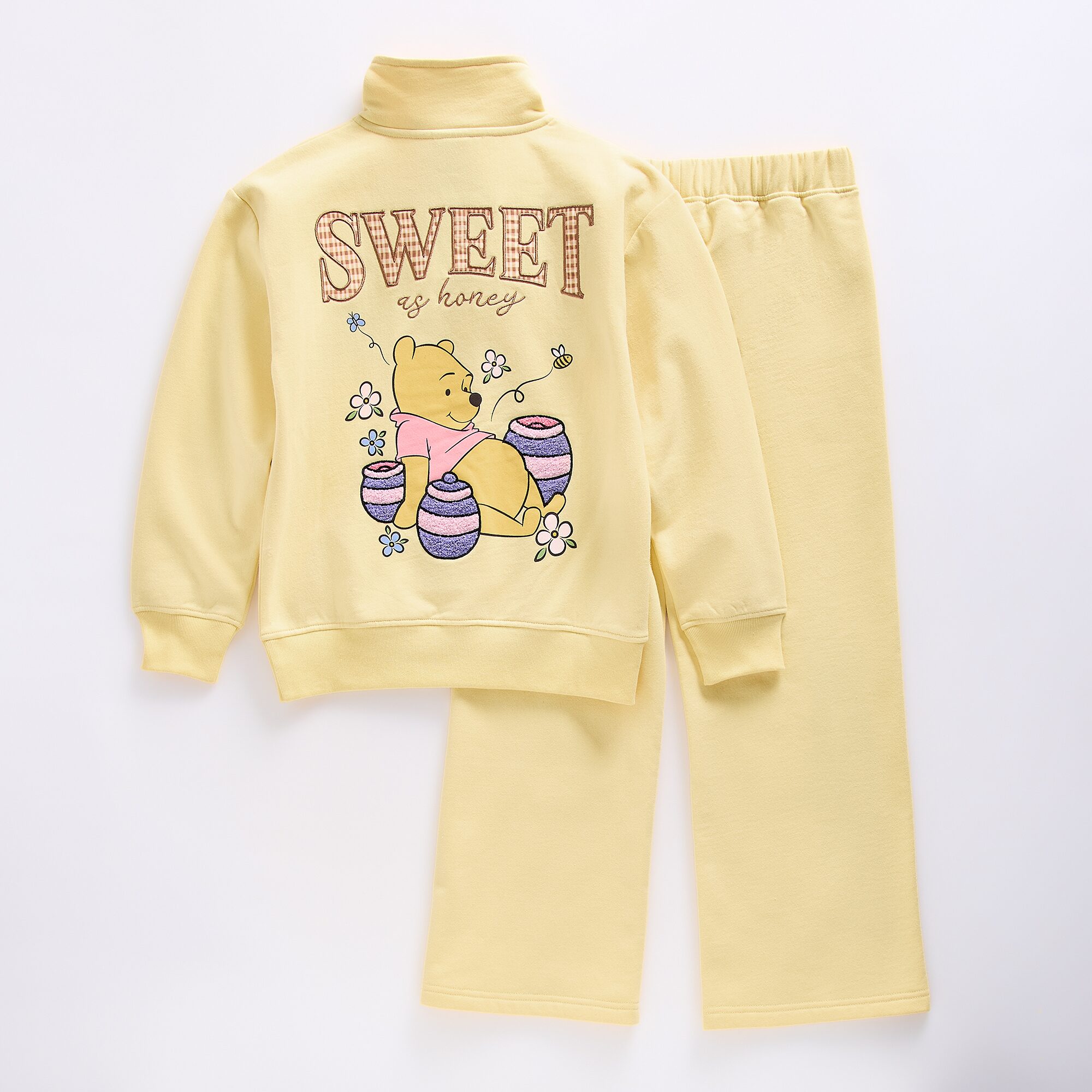 Disney Collection Little & Big Kid Girls Winnie The Pooh 2-pc. Pant Set