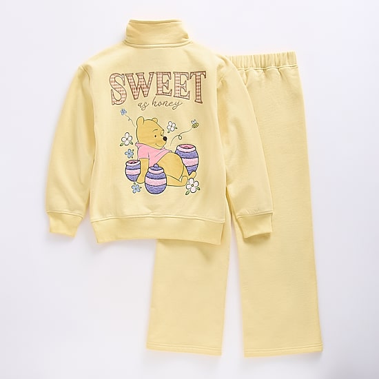 Disney Collection Little & Big Kid Girls Winnie The Pooh 2-pc. Pant Set