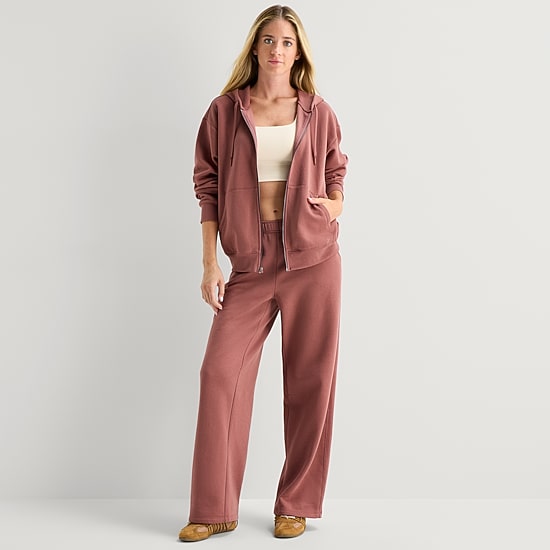 Xersion Womens Long Sleeve Zipper Active Hoodie