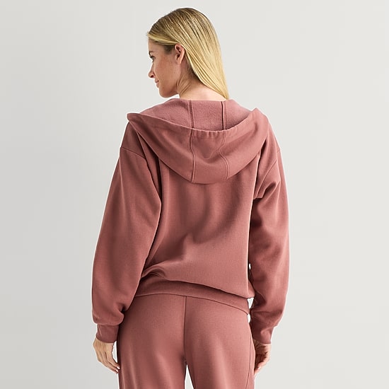 Xersion Womens Long Sleeve Zipper Active Hoodie