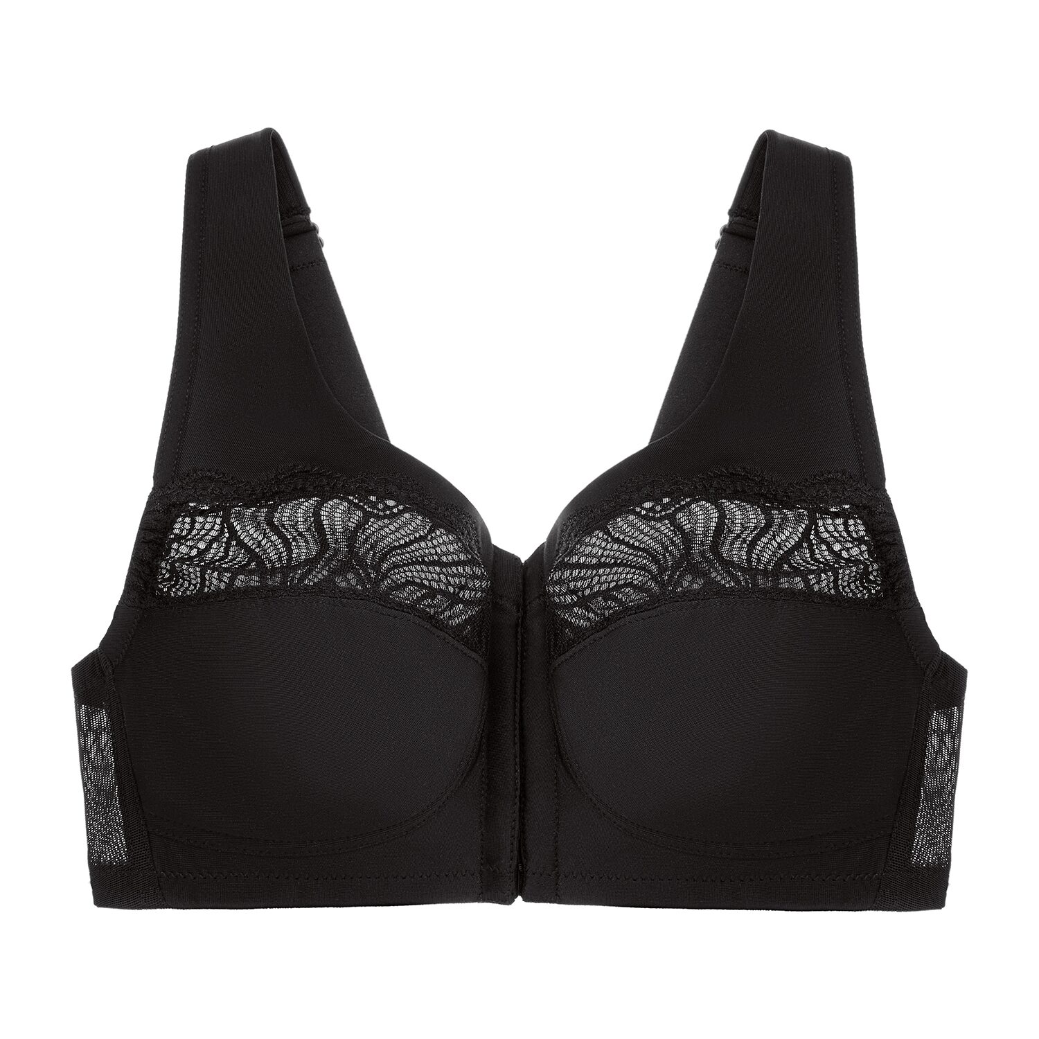 Glamorise MagicLift® Natural Shape Front-Closure Wirefree Bra-1210