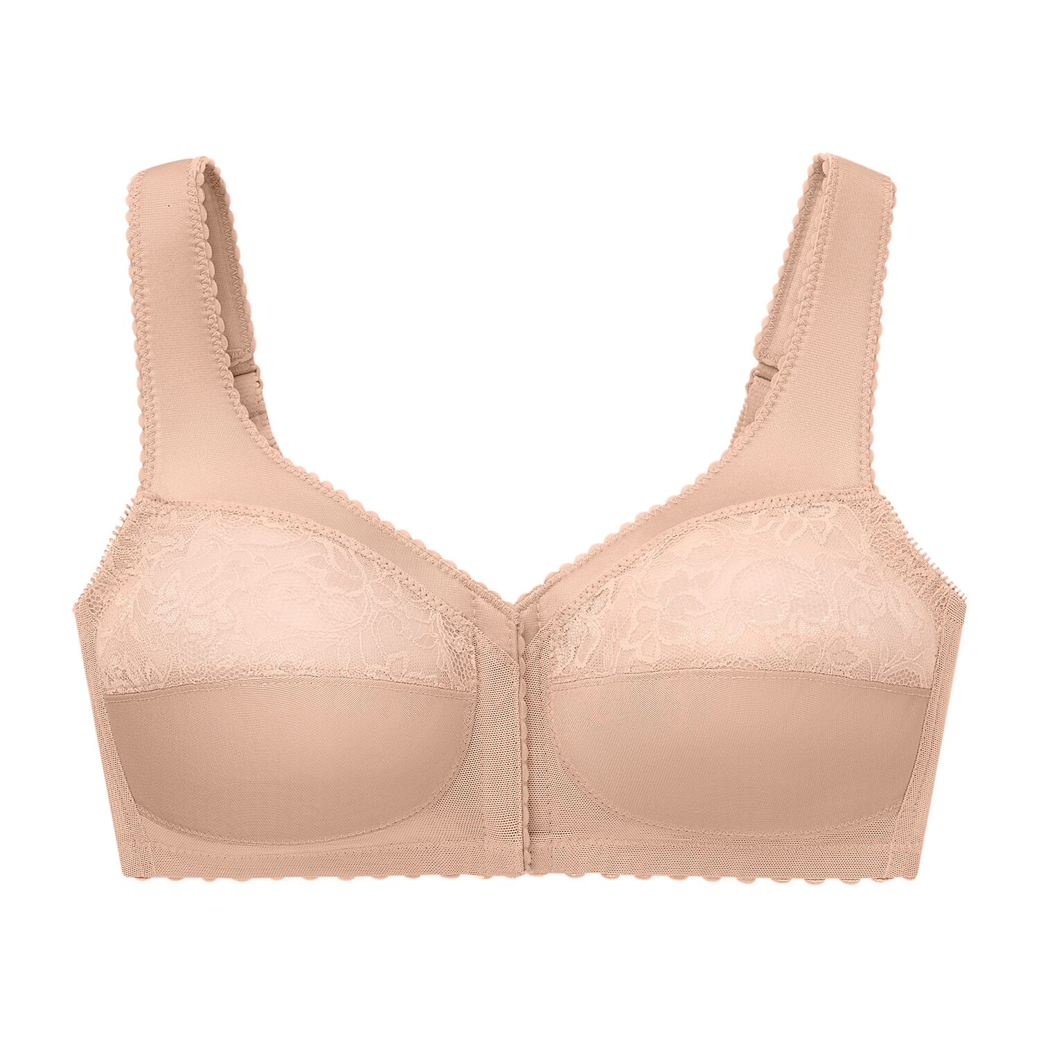 Glamorise MagicLift® Front-Closure Support Wirefree Bra-1200
