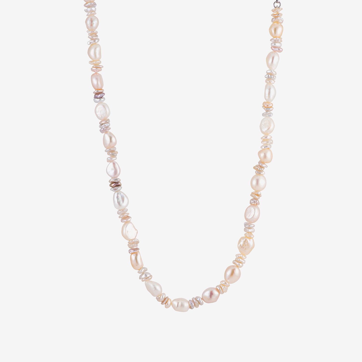 Limited Quantities! Womens Pink Sterling Silver Strand Necklace