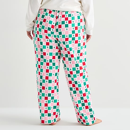 Sleep Chic Womens Flannel Pajama Pants