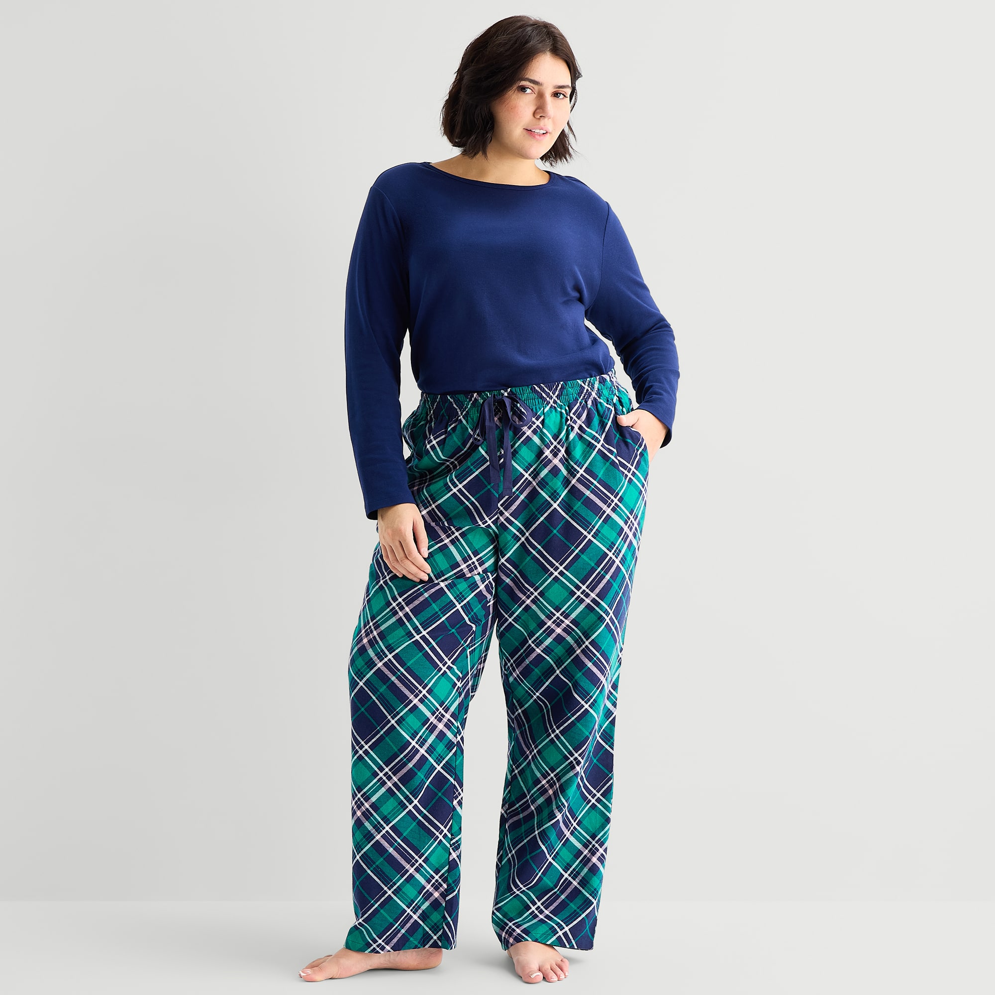 Sleep Chic Womens Flannel Pajama Pants