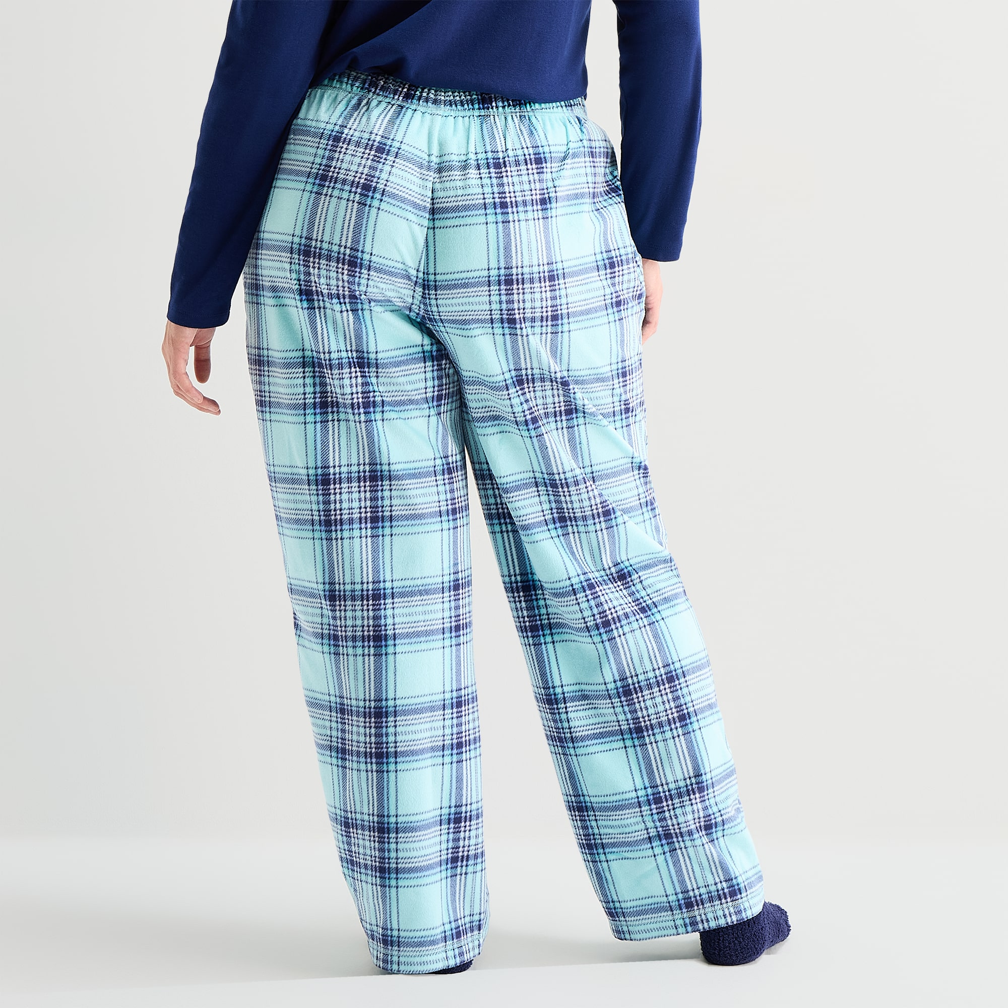 Sleep Chic Womens Fleece 2-pc. Pajama Pants