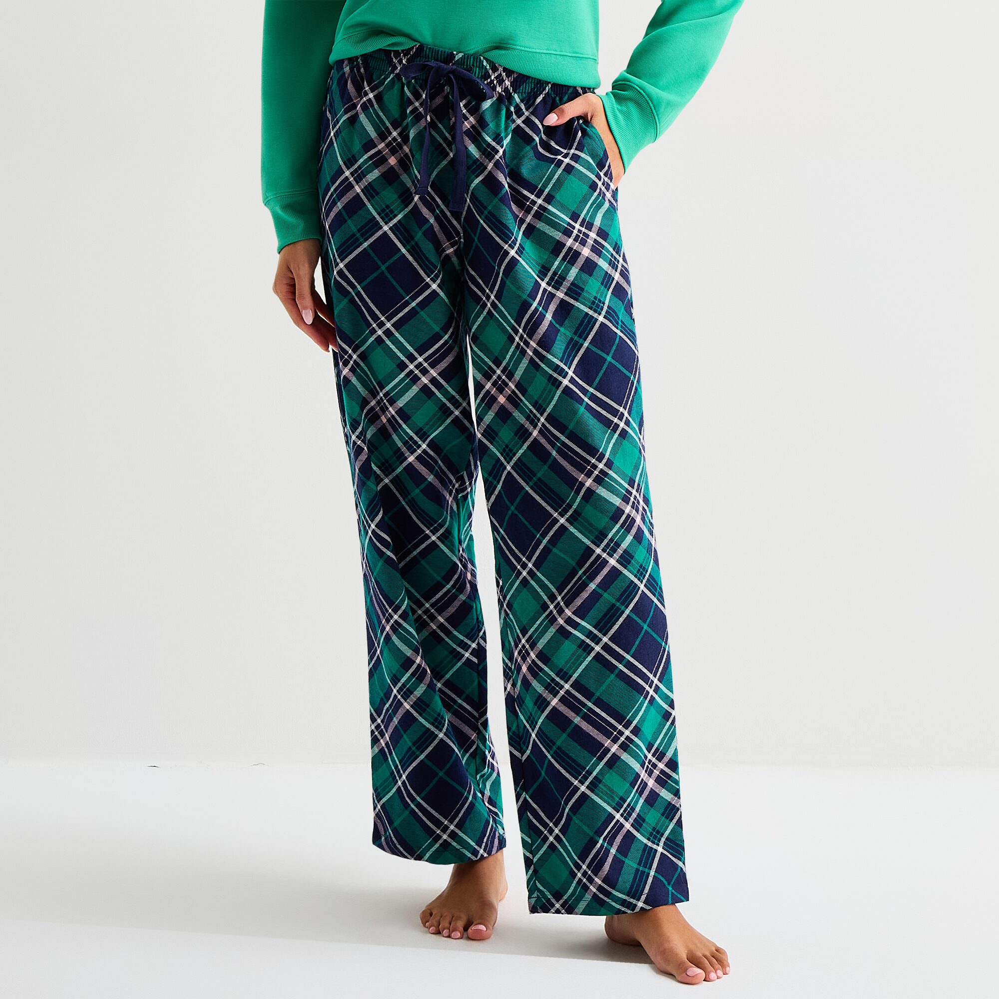 Sleep Chic Womens Flannel Pajama Pants