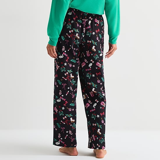 Sleep Chic Womens Flannel Pajama Pants