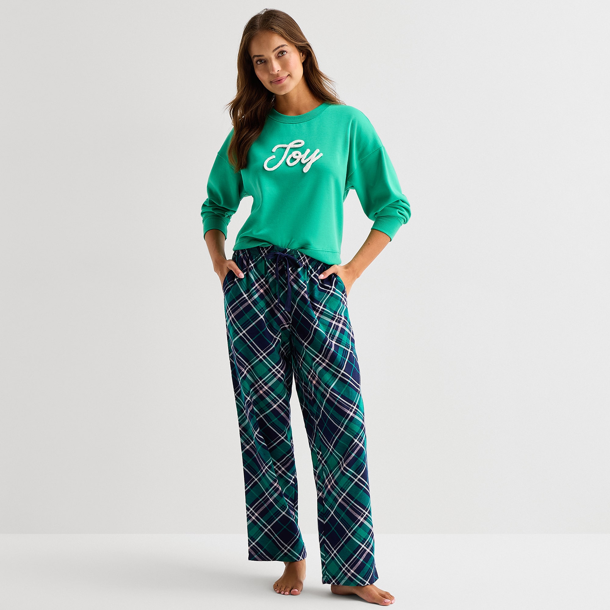 Sleep Chic Womens Flannel Pajama Pants