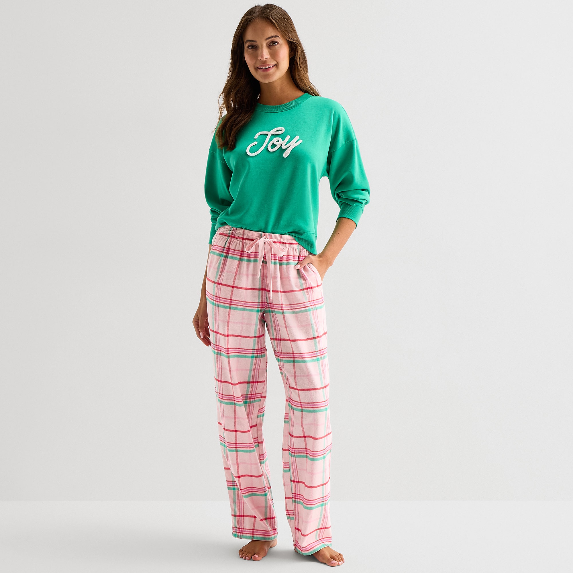 Sleep Chic Womens Flannel Pajama Pants