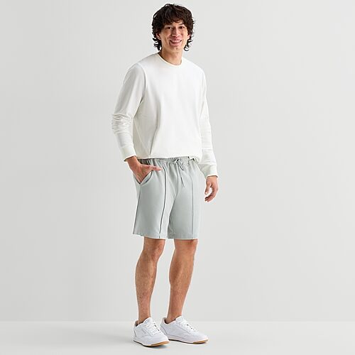 Stylus Mens 8" Drawstring Waist Pull-on Short In Green