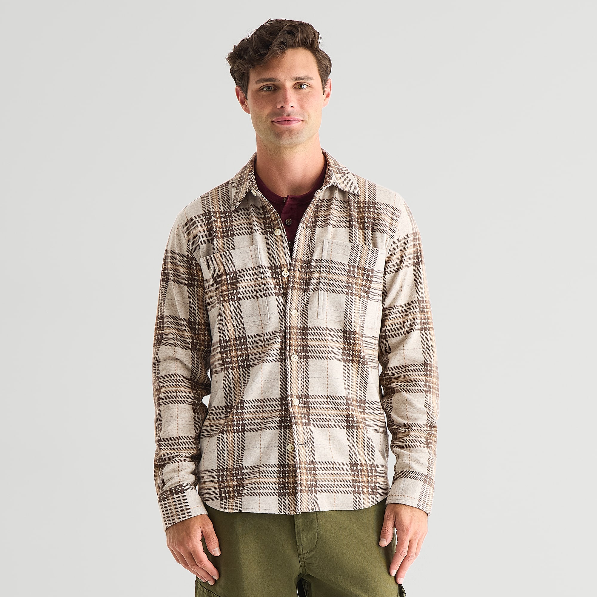mutual weave Mens Shirt Jacket