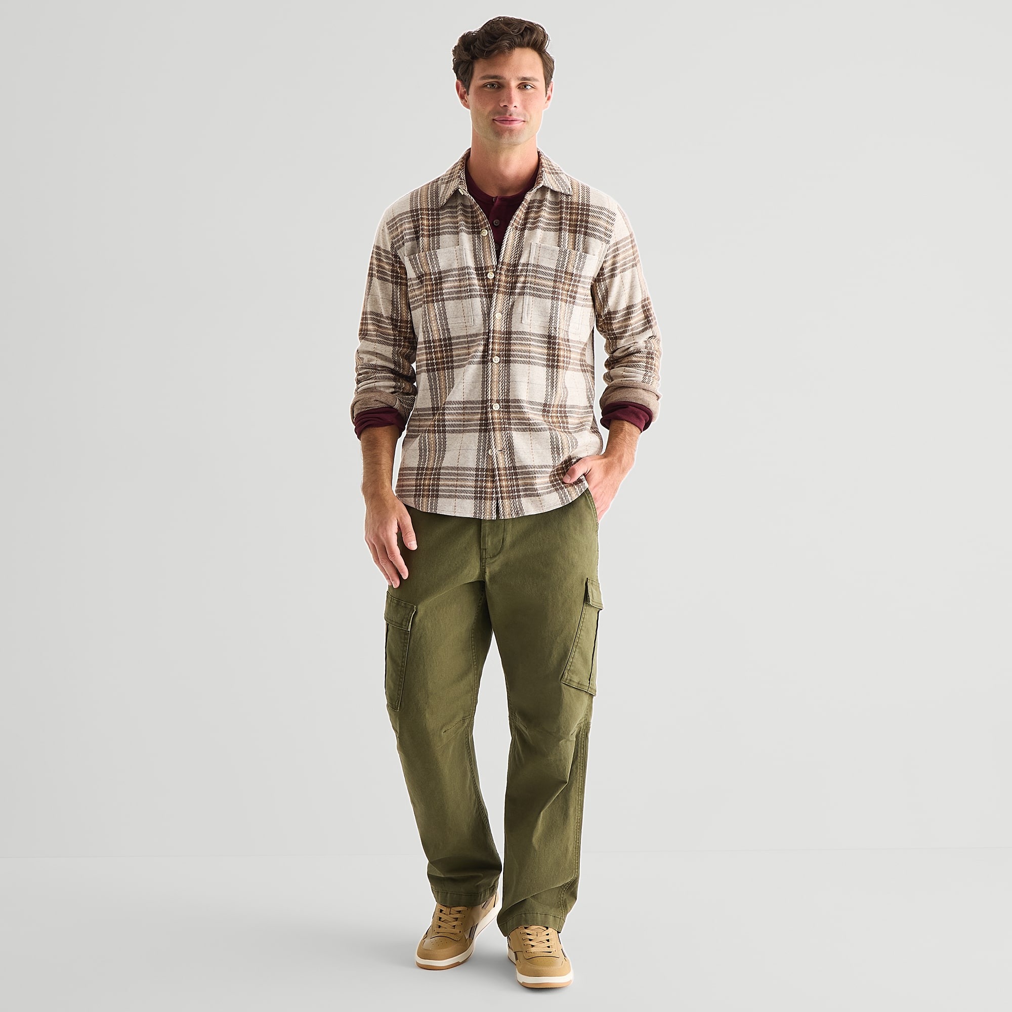 mutual weave Mens Shirt Jacket