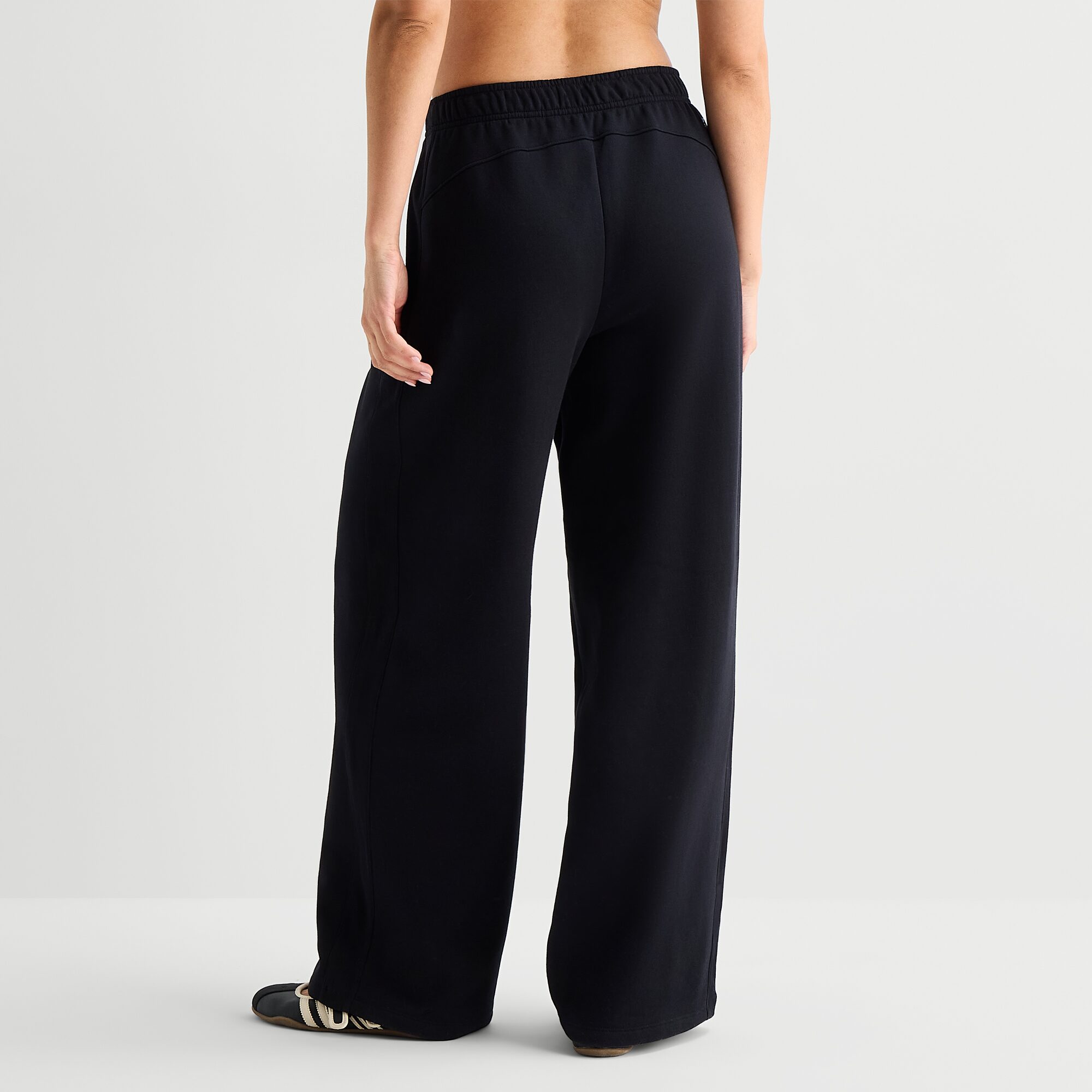 Xersion Womens Drawstring Waist Wide Leg Mid Rise Regular Fit Tall Fleece Sweatpant