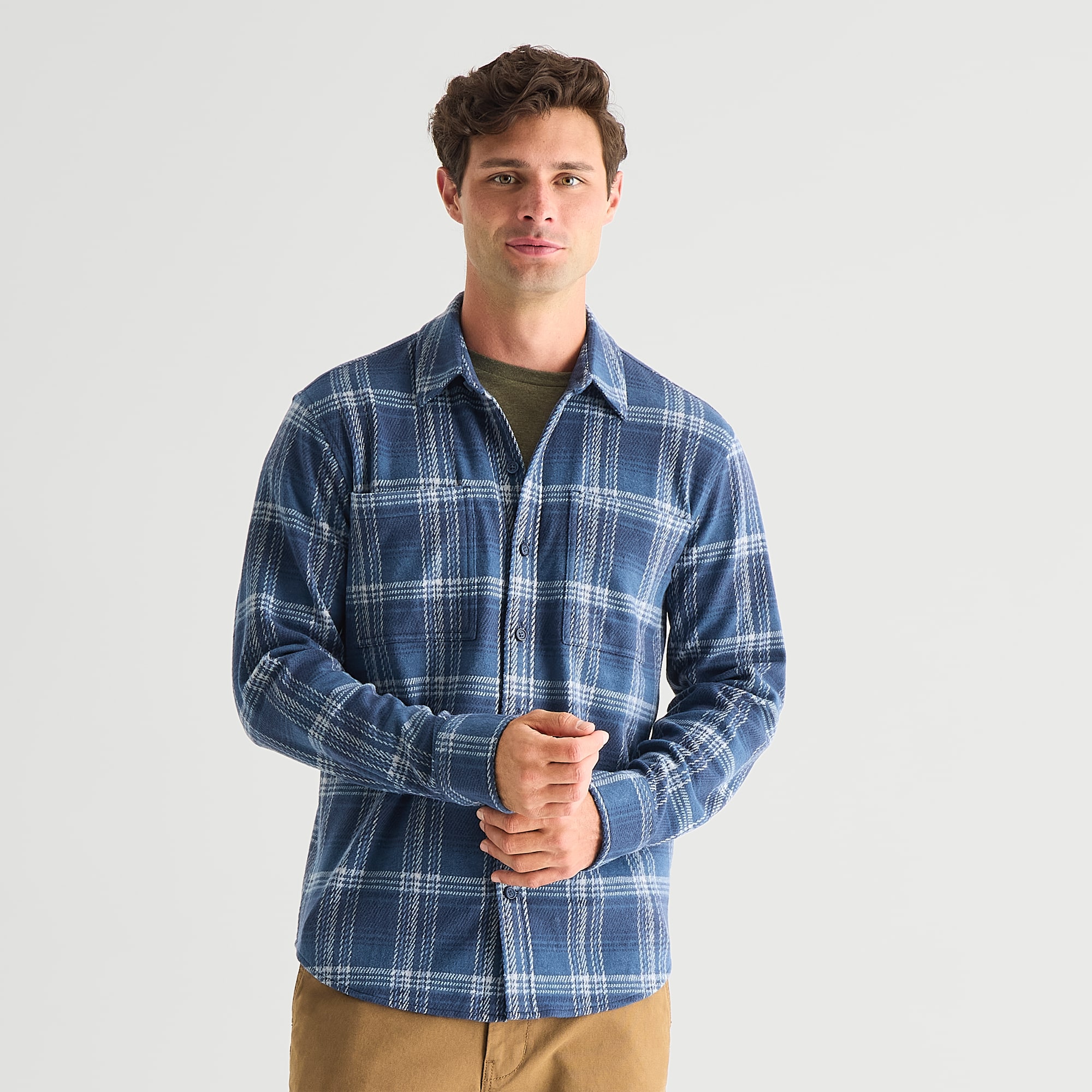 mutual weave Mens Shirt Jacket