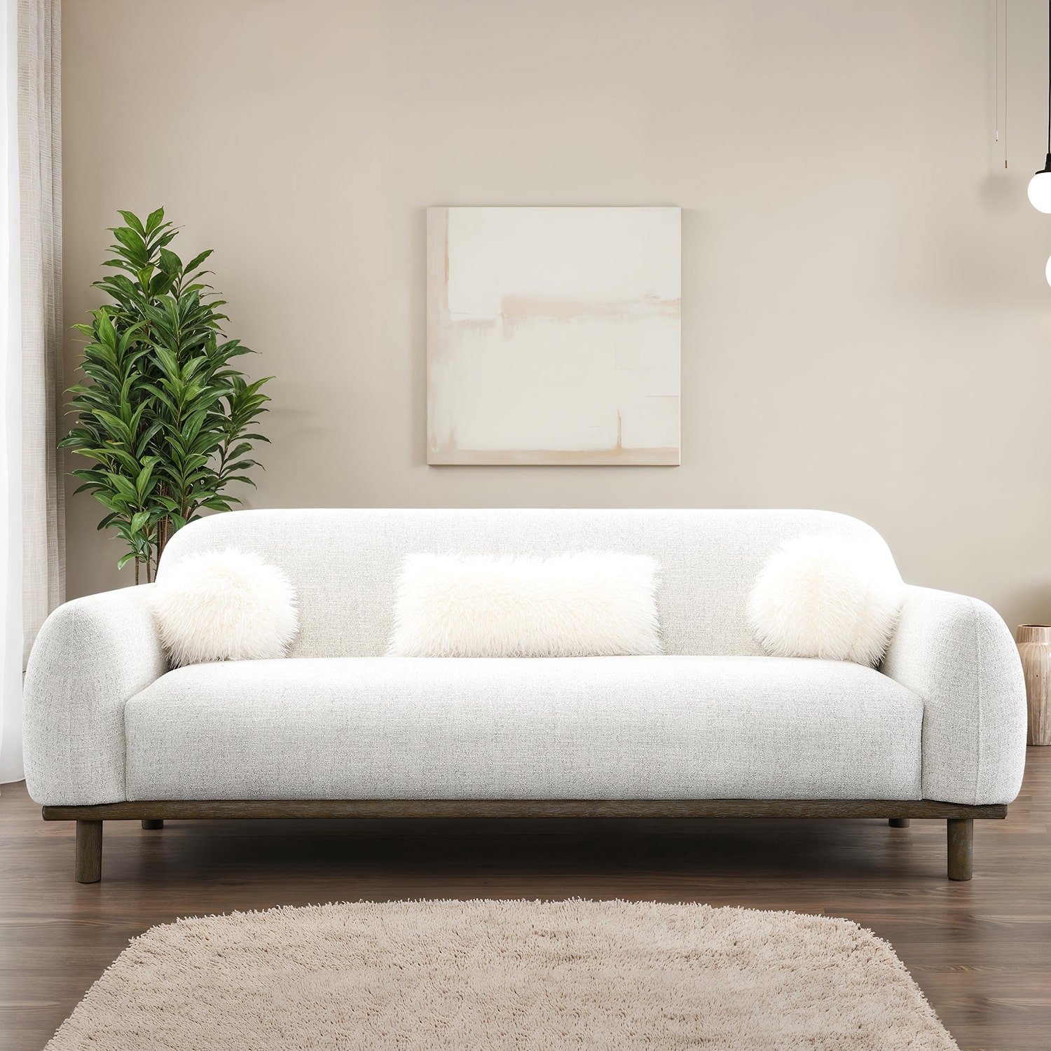 Furniture of America™  YUMI Upholstered Sofa