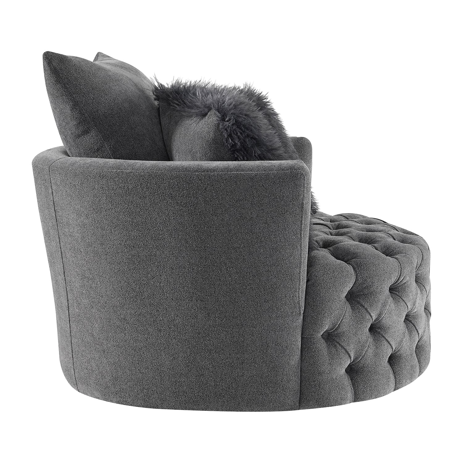Furniture of America™  DOTTIE Swivel Accent Chair